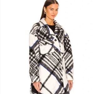 Anine Bing Plaid Jacket